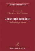 Constitutia Romaniei. Comentariu pe articole