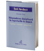 Răspunderea disciplinară în raporturile de muncă. Autor: Alexandru Țiclea