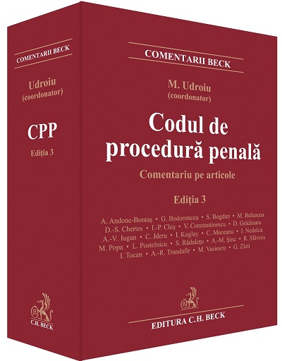 Codul de procedură penală. Comentariu pe articole. Ediția 3